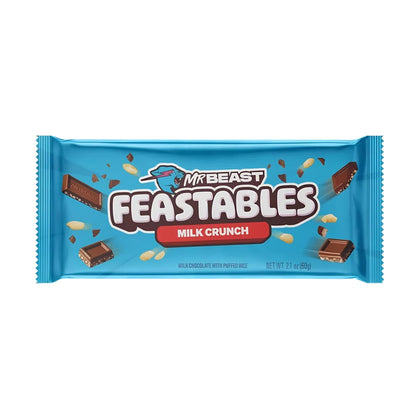 Mr Beast Feastables Milk Chocolate Milk Crunch 60g