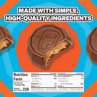 Mr Beast Feastables Creamy Peanut Butter 2 Cups 40g