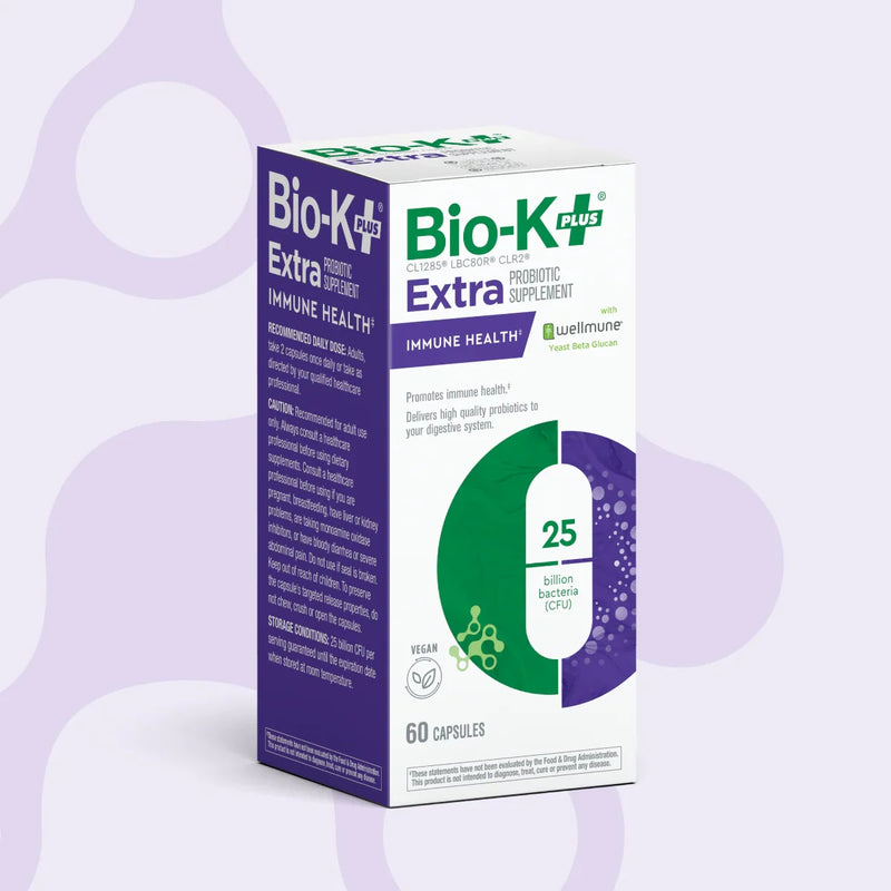 Bio-K Plus Probiotic Extra Immune Health 60 Capsules