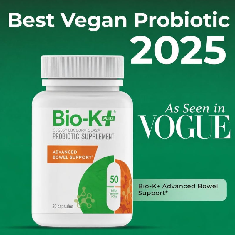 Bio-K Plus Probiotic Advanced Bowel Support 20 Capsules
