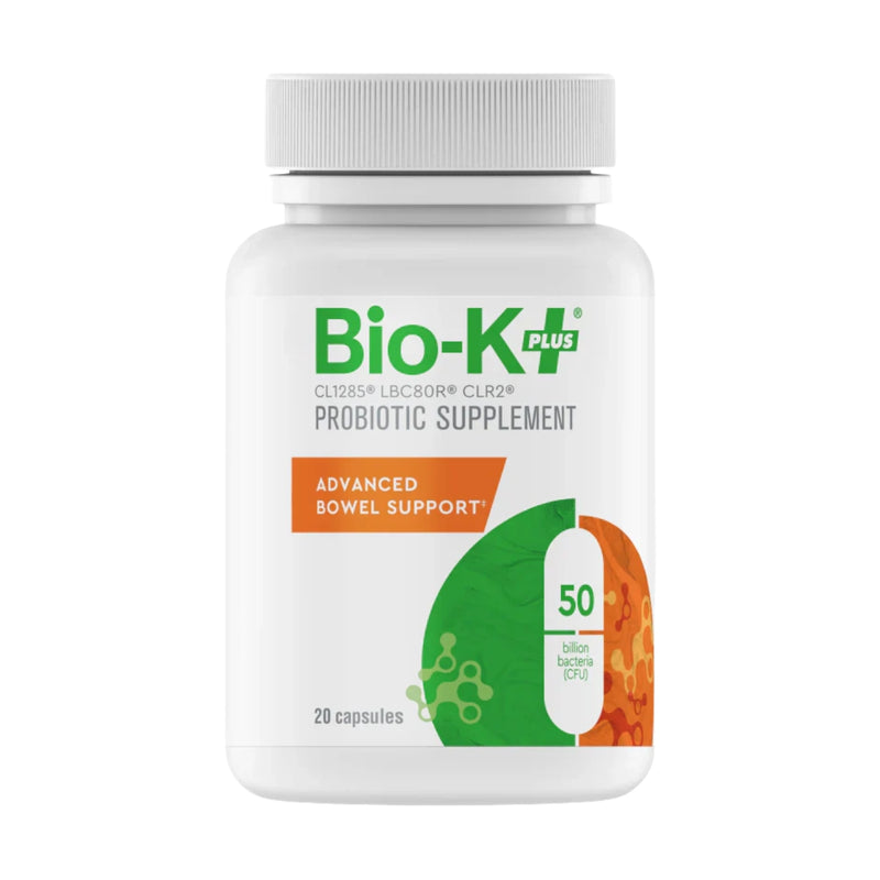 Bio-K Plus Probiotic Advanced Bowel Support 20 Capsules