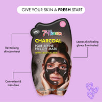 7th Heaven Charcoal Pore Refine with Salicylic Acid Peel Off Mask 50ml