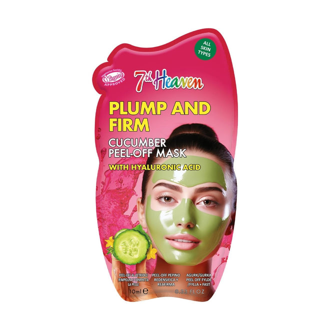 7th Heaven Plump & Firm Cucumber with Hyaluronic Acid Peel Off Mask 10ml
