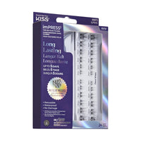 Kiss False Eyelash ILP01C Impress Press On Long Lasting Demi Wispy Lashes 24 Count