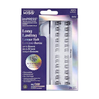 Kiss False Eyelash ILP01C Impress Press On Long Lasting Demi Wispy Lashes 24 Count