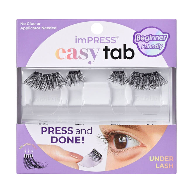 Kiss False Eyelash ILT03C Impress Press On Easy Tab Falsies 1 Pair
