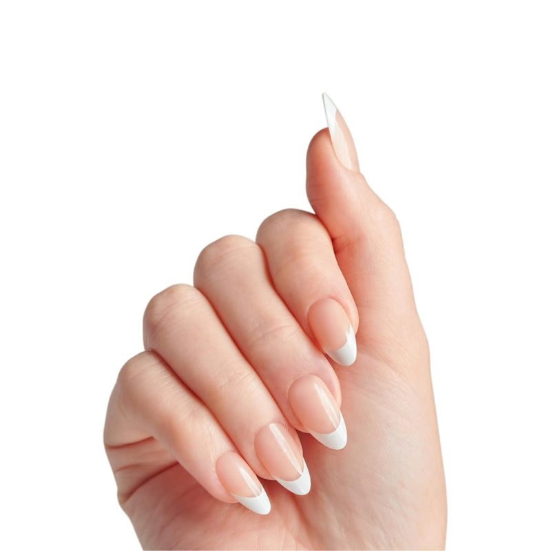 Kiss False Nails CS04C Classy Trendy Shape & Style with Glue Medium 28 Count