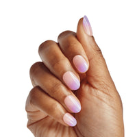 Kiss False Nails IMC52C Impress The No Glue Mani Color Ombre Nails Take A Chance Short 30 Count