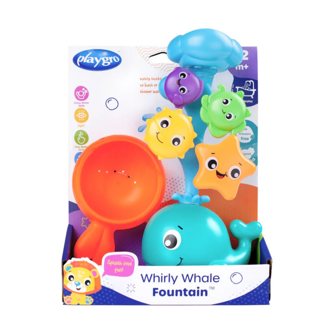 Playgro Bath Toy Whirly Whale Fountain 12 Months+