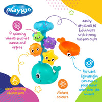 Playgro Bath Toy Whirly Whale Fountain 12 Months+