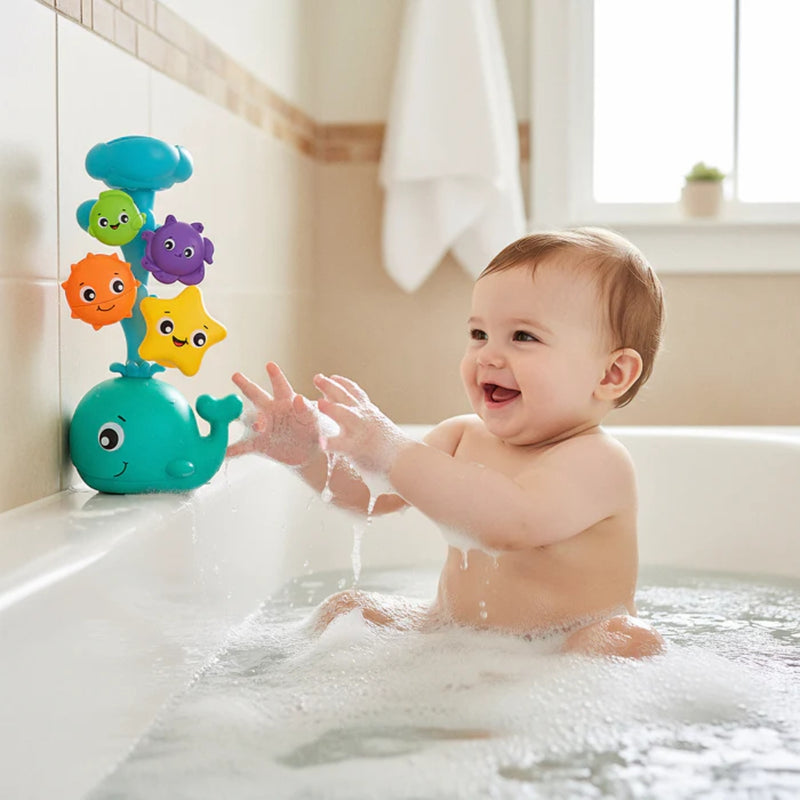 Playgro Bath Toy Whirly Whale Fountain 12 Months+