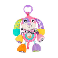 Playgro On The Go Activity Friend Dixie Dog 0 Month+ Clip-On Toy