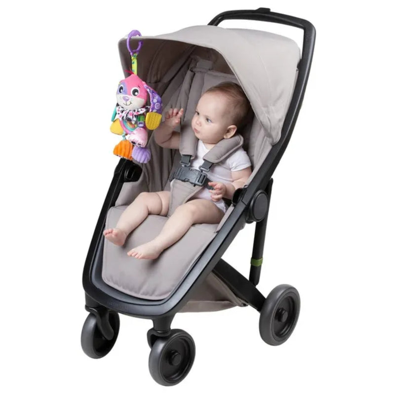 Playgro On The Go Activity Friend Dixie Dog 0 Month+ Clip-On Toy
