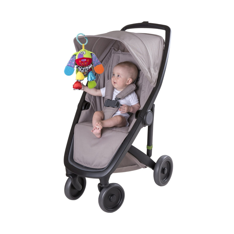 Playgro On The Go Activity Friend Doofy Dog 0 Month+ Clip-On Toy