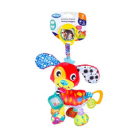 Playgro On The Go Activity Friend Penny Puppy 0 Month+ Clip-On Toy