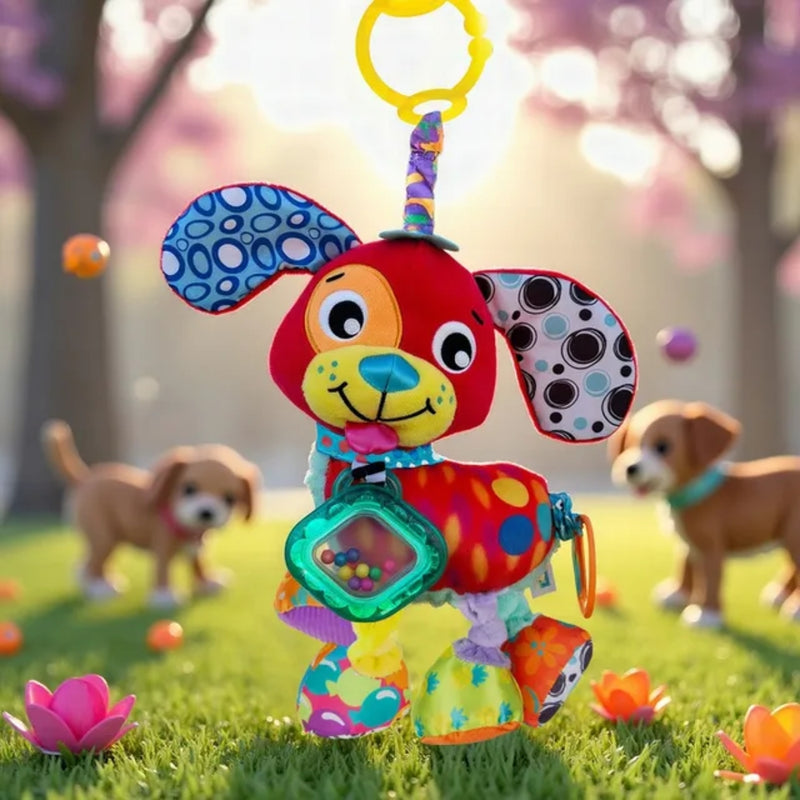 Playgro On The Go Activity Friend Penny Puppy 0 Month+ Clip-On Toy