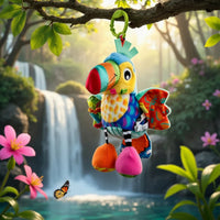 Playgro On The Go Activity Friend Tamika Toucan 0 Month+ Clip-On Toy