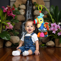 Playgro On The Go Activity Friend Tamika Toucan 0 Month+ Clip-On Toy