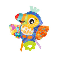 Playgro On The Go Crinkle Blankie Tamika Toucan 0 Month+ Sensory Toy