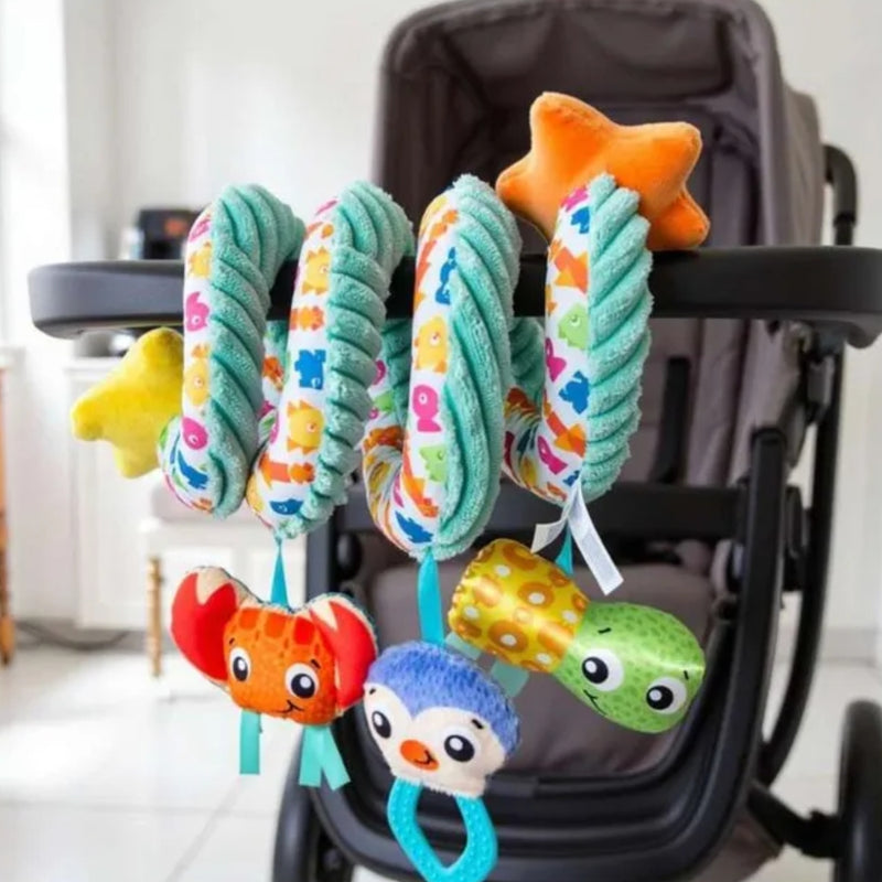 Playgro On The Go Ocean Adventure Twirly Whirly 0 Month+ Clip-On Toy