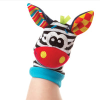 Playgro Rattle & Teether Jungle Wrist Rattle & Foot Finders 0 Month+ 4 Pieces