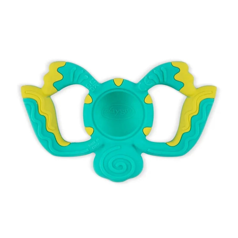 Playgro Rattle & Teether Pop & Chew Silicone Teether 6 Months+