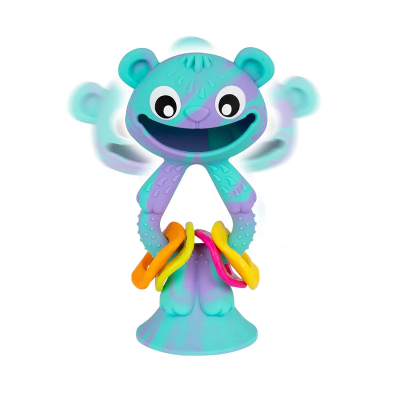 Playgro Rattle & Teether Wobble Buddy Rattle Bear 6 Months+