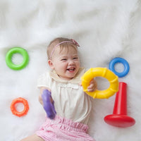 Playgro Rock & Stack Ring Tower 1-3 Years+ Toy