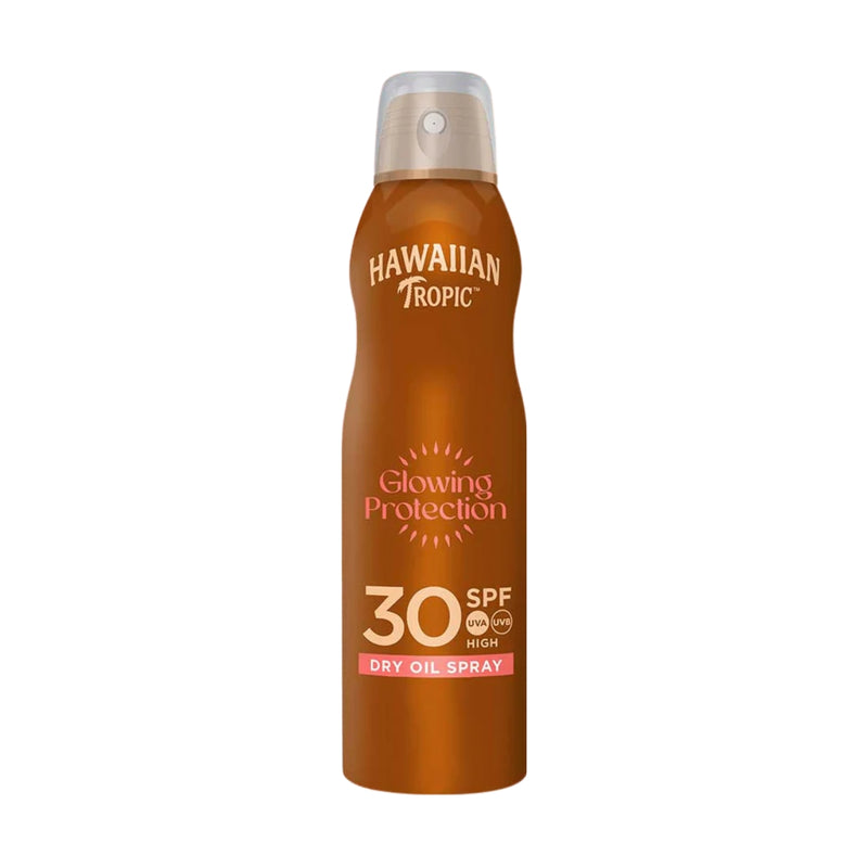 Hawaiian Tropic Glowing Protection Dry Spray Oil SPF30 180ml