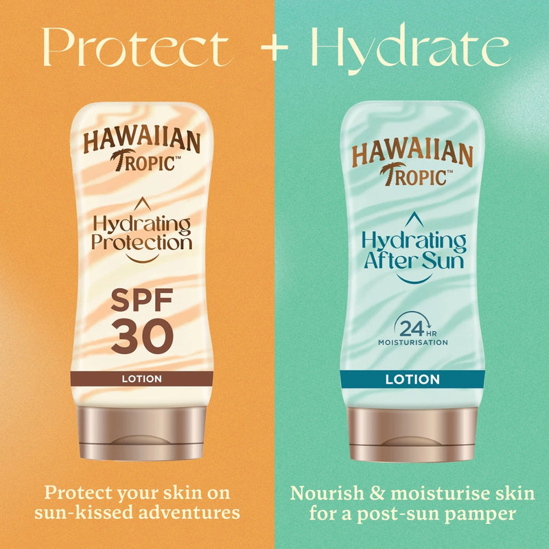 لوشن هاوايان تروبيك للحماية والترطيب بعامل حماية SPF30 سعة 180 مل