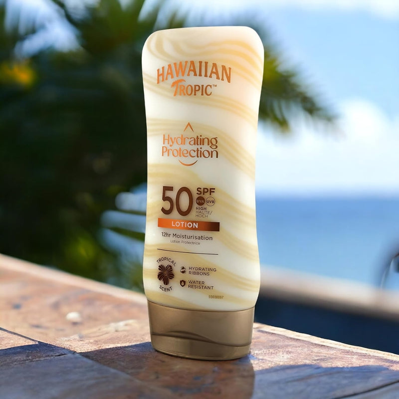 Hawaiian Tropic Hydrating Protection Lotion SPF50 180ml