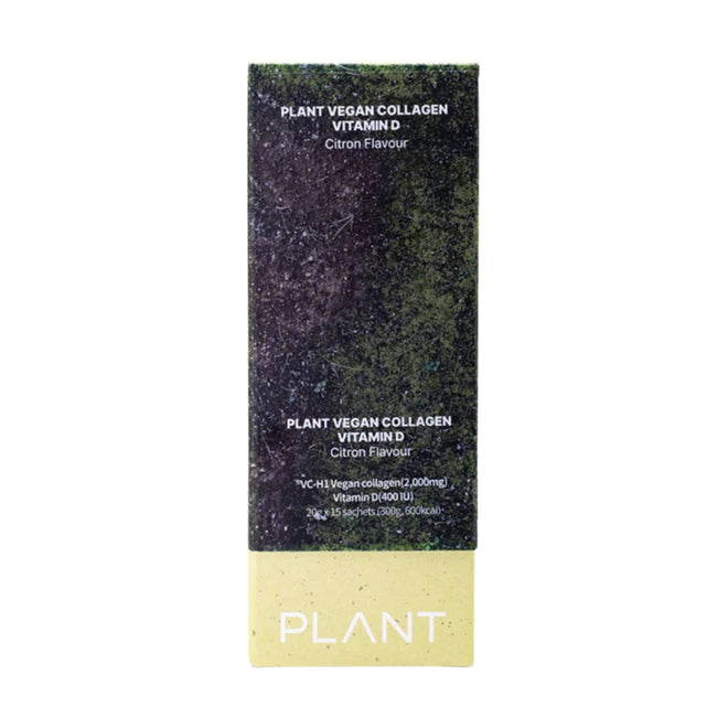 Plant Vegan Collagen Vitamin D 20g 15 Jelly Sachets