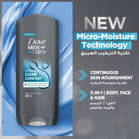 Dove Men + Care Body Wash Clean Comfort 250ml