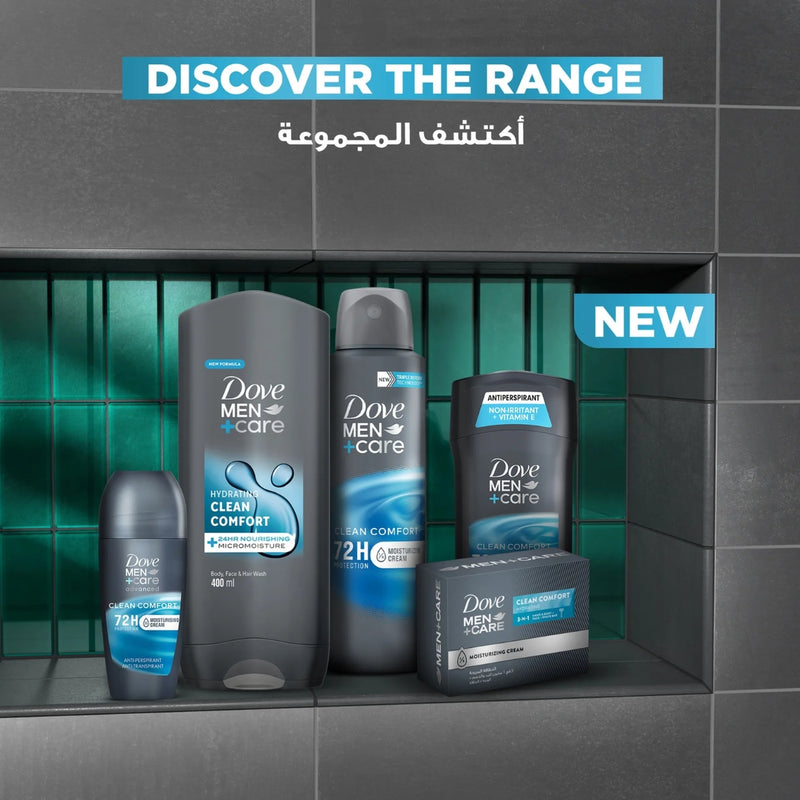 Dove Men + Care Body Wash Clean Comfort 250ml