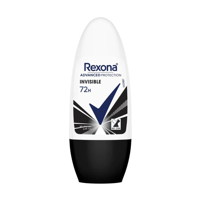 Rexona Deodorant Roll On Invisible Dry Black & White 50ml