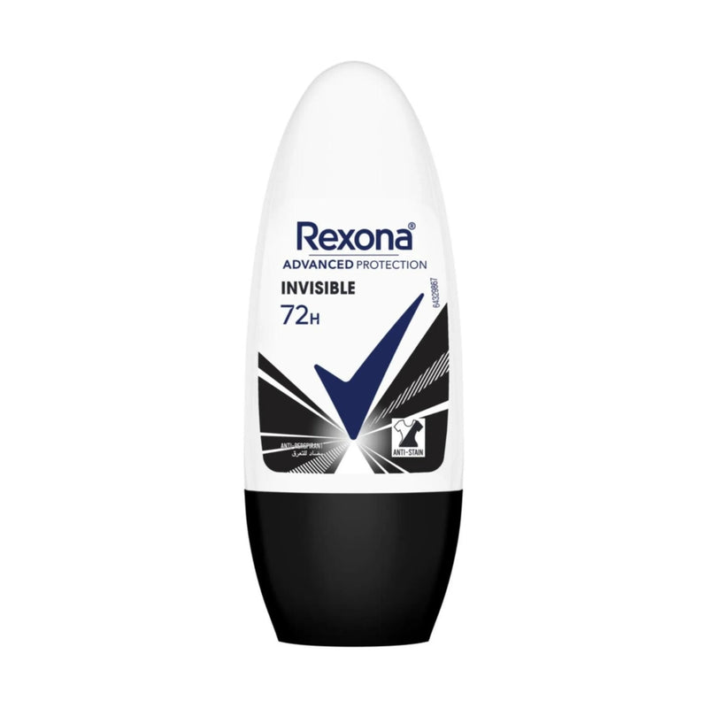Rexona Deodorant Roll On Invisible Dry Black & White 50ml