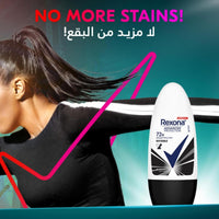 Rexona Deodorant Roll On Invisible Dry Black & White 50ml
