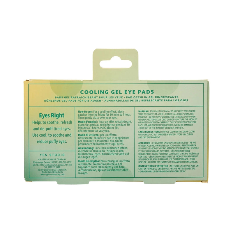 Yes Studio Cool as A.. Cooling Gel Eye Pads
