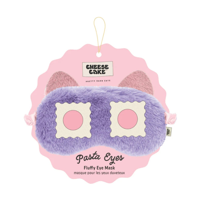 Cheesecake Fluffy Eye Mask Pasta Eyes
