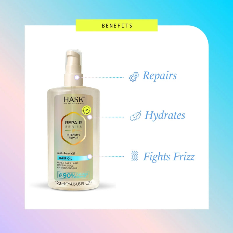 Hask Repair Series Intensive Repair Hair Oil 120ml