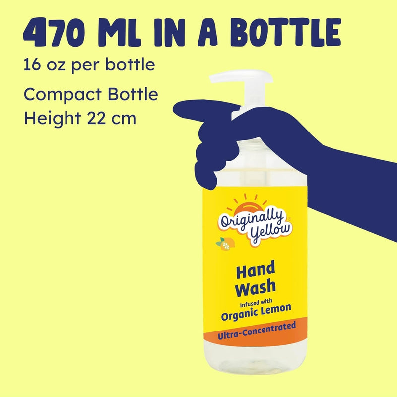 Originally Yellow Hand Wash Lemon 470ml