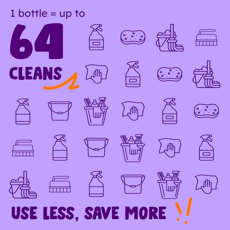 Originally Yellow All-Purpose Vinegar Cleaner Lavender 1.89L