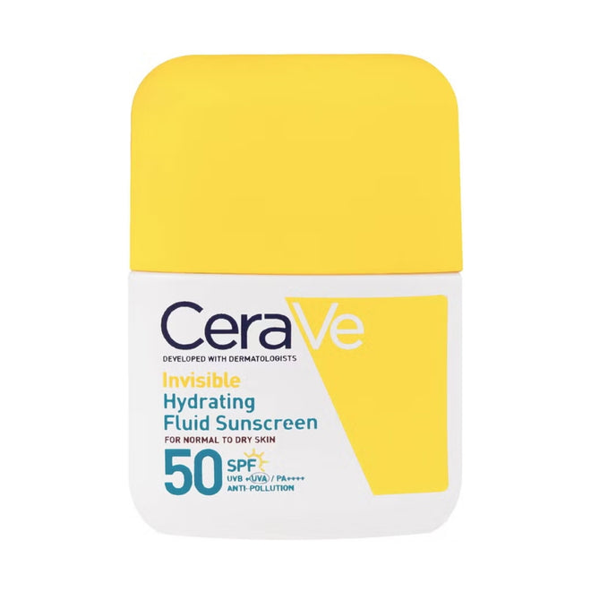 CeraVe Invisible Hydrating Fluid Sunscreen SPF50 50ml
