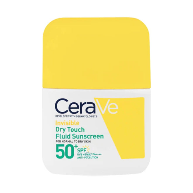 CeraVe Invisible Dry Touch Fluid Sunscreen SPF 50+ 50ml