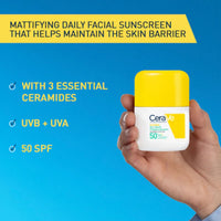 CeraVe Invisible Dry Touch Fluid Sunscreen SPF 50+ 50ml