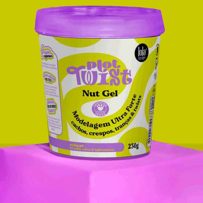 Lola from Rio Plot Twist Nut Gel Strong Hold For Curly Hair 230g