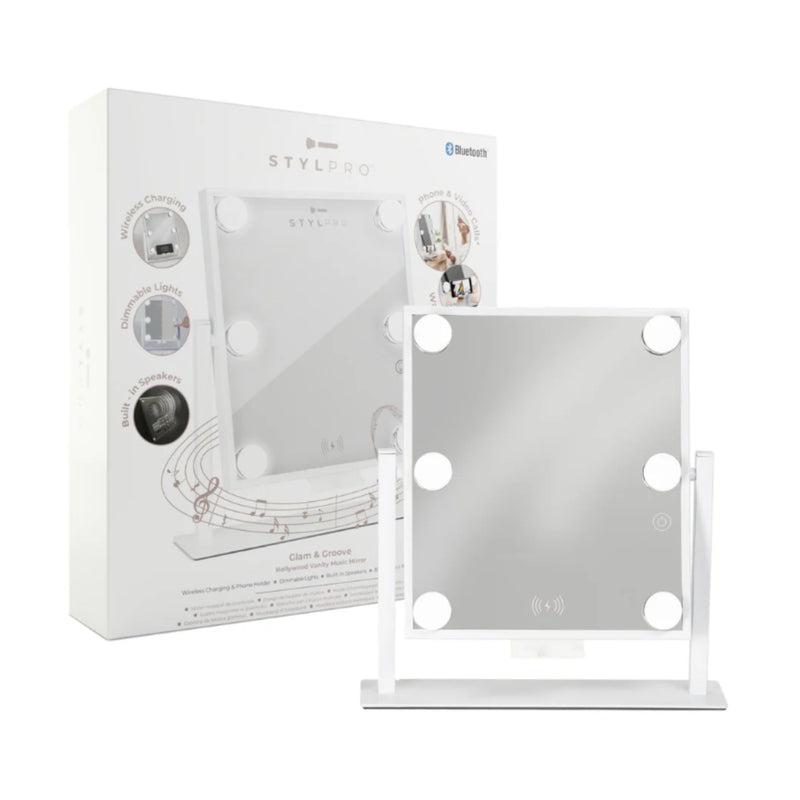 Stylpro Glam & Groove Hollywood Vanity Music Mirror OCP20