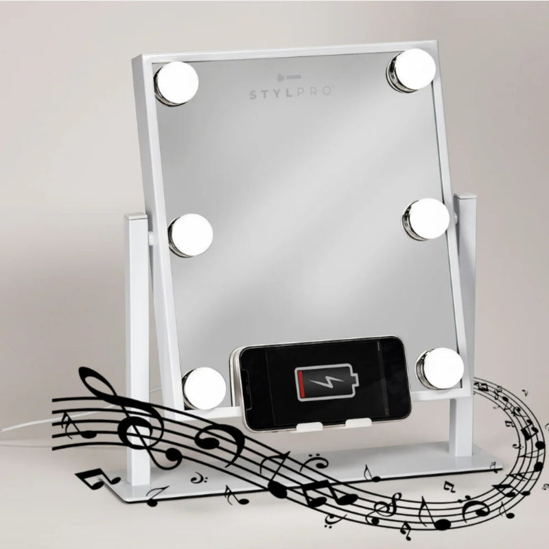 Stylpro Glam & Groove Hollywood Vanity Music Mirror OCP20