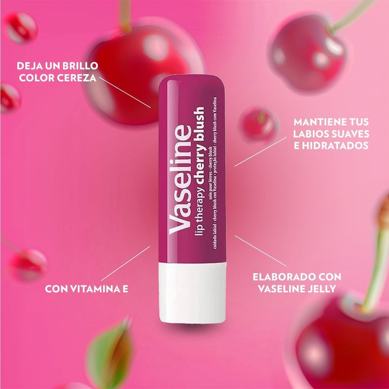 Vaseline Lip Therapy Lip Balm Cherry Blush 4.8g
