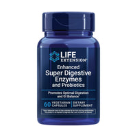 Life Extension Enhanced Super Digestive Enzymes & Probiotics 60 Vegetarian Capsules
